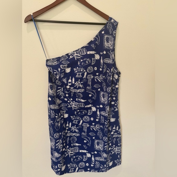 Lisa Says Gah Dresses & Skirts - NWT Madewell x Lisa Says Gah One Shoulder Dress - 8